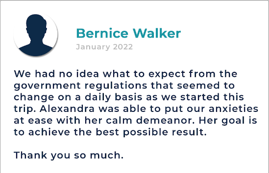 Testimony of Bernice Walker